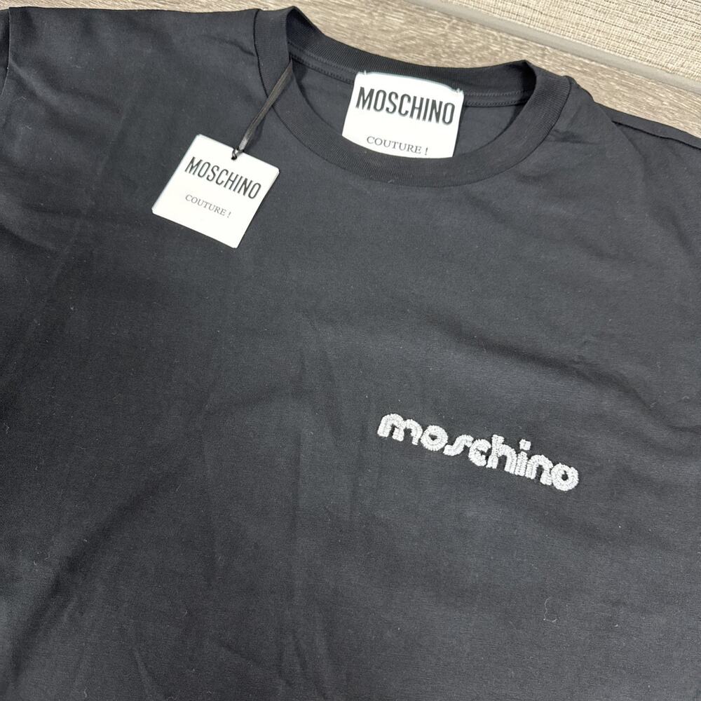 Love Moschino Couture Black Tee